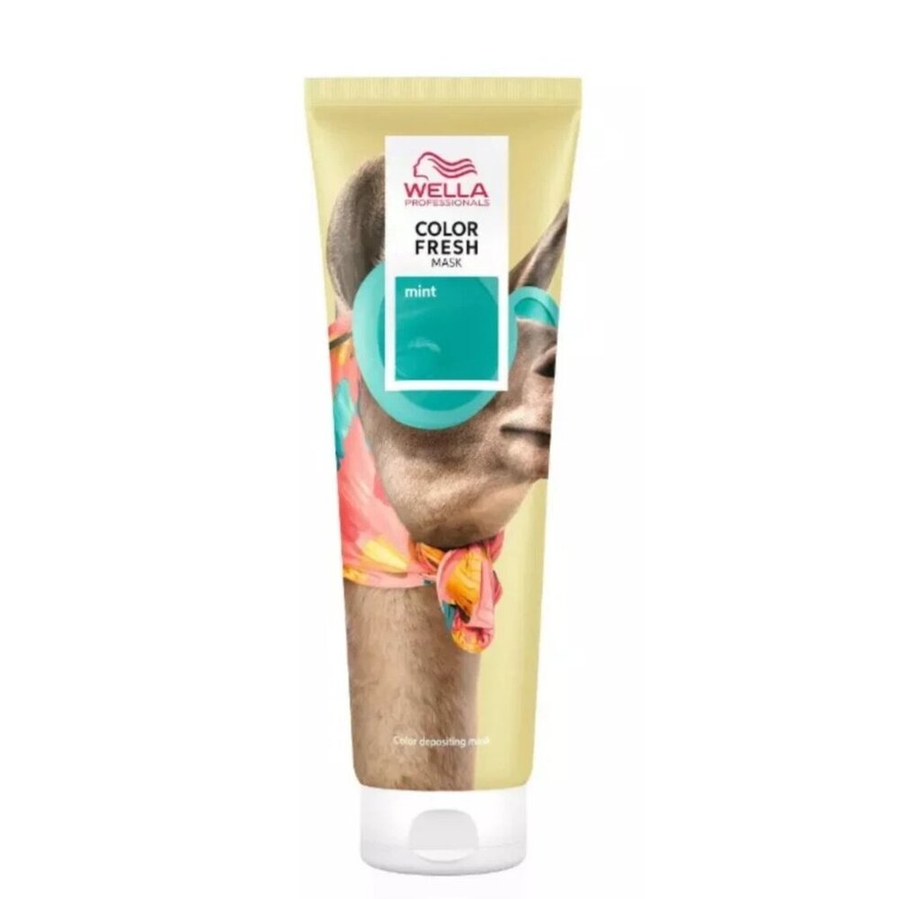 Mint Green / Wella Color Depositing Fresh Hair Mask 5oz  MINT  / New / Sealed